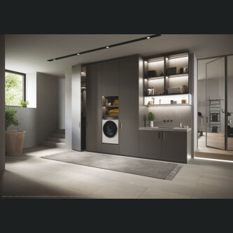 Rrobalarëse Haier HW120G-B14979U1S, I-Pro Series 7 Plus e pa inkorporuar, 12 kg, 1400 RPM, Motor me lëvizje direkte, Klasa A, E bardhë, 14 programe, L x H x L (cm) 60x69x85
