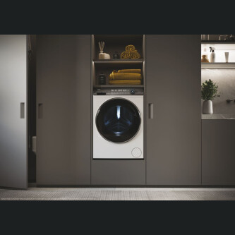 Rrobalarëse Haier HW120G-B14979U1S, I-Pro Series 7 Plus e pa inkorporuar, 12 kg, 1400 RPM, Motor me lëvizje direkte, Klasa A, E bardhë, 14 programe, L x H x L (cm) 60x69x85
