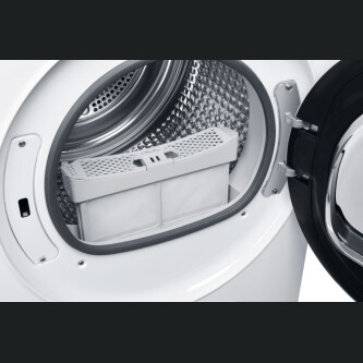 Tharëse rrobash Hiaer HD90-A3979-S, I-Pro Series 7 Independent, 9 kg, Inverter i pompës së nxehtësisë, Klasa A+++, E bardhë
