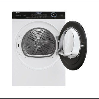 Tharëse rrobash Haier HD80-A3959-S, I-Pro Series 5 Independent, 8 kg, Inverter i pompës së nxehtësisë, Klasi A+++, E bardhë