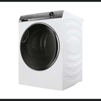 Tharëse rrobash Haier HD90-A3Q979U1-S, Haier I-Pro Series 7 Plus Independent, 9 kg, Inverter i pompës së nxehtësisë, Klasa A+++, E bardhë