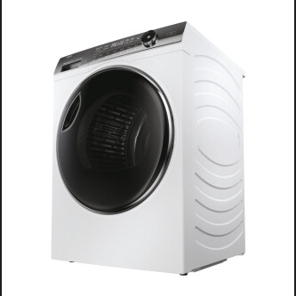 Tharëse rrobash Haier HD90-A3Q979U1-S, Haier I-Pro Series 7 Plus Independent, 9 kg, Inverter i pompës së nxehtësisë, Klasa A+++, E bardhë