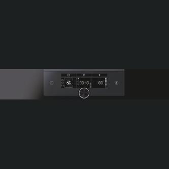 Furrë e integruar Haier HWO60SM5F5BH, me shumë nivele, 70 litra, e, 11 funksione, kontroll dhe përmbajtje të avancuar (Wi-Fi + BLE), Klasa A+, E zezë
