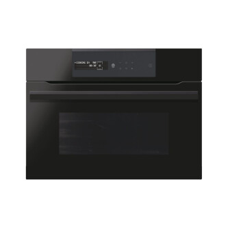 Furrë kompakte e integruar Haier HWO45NM6SXB1, avulli I-Message Compact Series 6 Steam, 34 litra, Klasa A++, E zezë