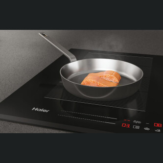 Pllakë me induksion HA2MTSJ58MB1 Haier, I-Move Series 6, E zezë, 60 cm