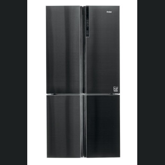 Ftohes me shumë dyer 90 Haier HTF-610DSN7 Seria 7 i pavarur, 4 dyer, pa ngricë, ndriçim LED, Klasa F, E zezë simbolike, L x H x I (mm) 908x750x1900