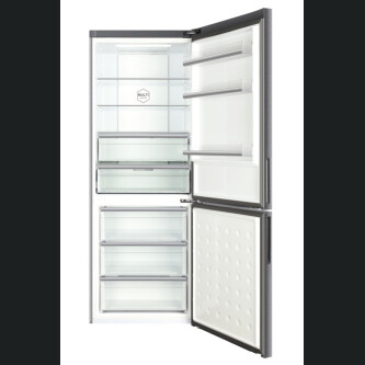 Frigorifer Haier C3FE844CGJ, 2D 70 Seria 5 I pavarur, 2 dyer, Pa ngrica, Ndriçim LED, Klasi D, Argjend, L x H x I (mm) 700x676x1905