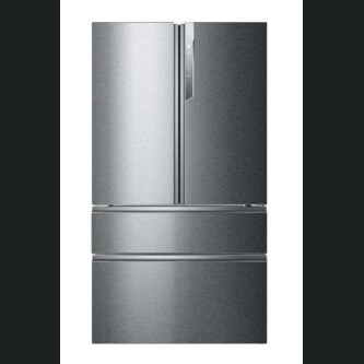 Frigorifer me shumë dyer Haier HB26FSSAAA FD 100 Seria 7.4 dyer, Pa ngricë, ndriçim LED, Klasi E, Titanium argjend, L x H x I (mm) 1005x760x1900