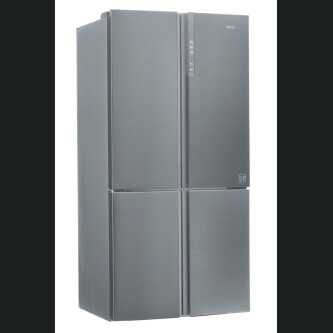 Ftohes me shumë dyer 90 Haier HTF-710DP7 Seria 7 i pavarur, 4 dyer, pa ngricë, ndriçim LED, klasi F,  inox INOX, L x H x I (mm) 908x750x1900