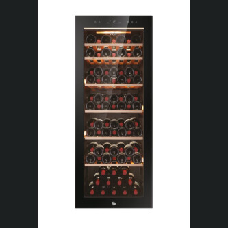 Ftohës i verës Wine Bank Seria 50 e pavarur, 1 zonë, 84 shishe, ndriçim LED, Klasa G, L x H x I (mm) 497x585x1270