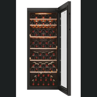 Ftohës i verës Wine Bank Seria 50 e pavarur, 1 zonë, 84 shishe, ndriçim LED, Klasa G, L x H x I (mm) 497x585x1270