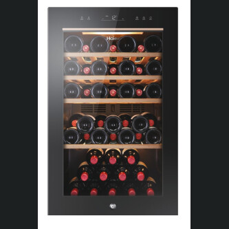 Ftohës i verës Haier HWS49GA Wine Bank 50 Series 5, 1 zonë, 49 shishe, ndriçim LED, Klasi F, L x H x I (mm) 497x585x820