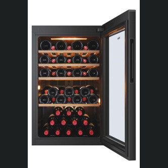 Ftohës i verës Haier HWS49GA Wine Bank 50 Series 5, 1 zonë, 49 shishe, ndriçim LED, Klasi F, L x H x I (mm) 497x585x820