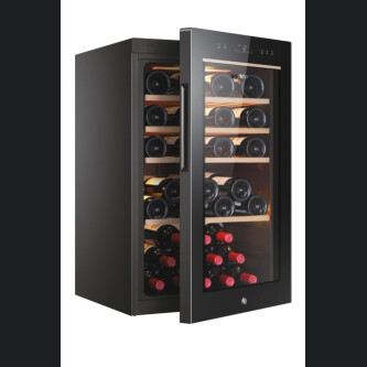 Ftohës i verës Haier HWS49GA Wine Bank 50 Series 5, 1 zonë, 49 shishe, ndriçim LED, Klasi F, L x H x I (mm) 497x585x820