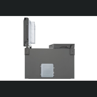 Krah për krah Haier HSR3918ENPG SBS 90 Seria 3 në këmbë, pa ngricë, ndriçim LED, klasi E, argjend i butë, L x H x I (mm) 908x647x1775