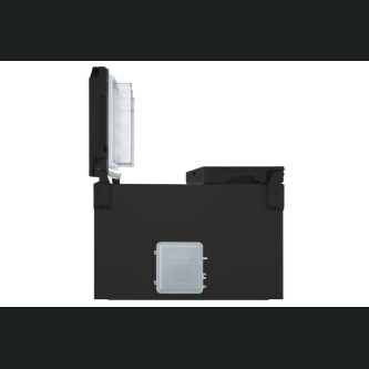 Krah për krah Haier HSR3918ENPB SBS 90 Seria 3, pa ngricë, Ndriçim LED, Klasa E, E zezë, L x H x L (mm) 908x647x1775