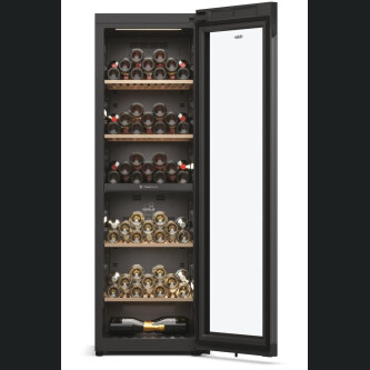 Ftohës i verës Wine Bank 60 Seria 7, i pavarur, 2 zona, 236 shishe, ndriçim LED, Klasa G, L x H x I (mm) 597x714x1900