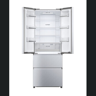 Frigorifer me shumë dyer Haier HFR5719EWMG FD 70 Seria 5 i pavarur, 4 dyer, pa ngricë, ndriçim LED, klasi E, shpërndarës uji, argjend i butë, L x H x I (mm) 700x675x1900