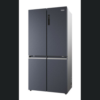 Ftohes me shumë dyer 90 Haier HCR5919ENMB Seria 5 e pavarur, 4 dyer, pa ngricë, ndriçim LED, klasi E, e zezë e krehur, L x H x I (mm) 908x648x1900