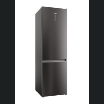 Frigorifer Haier HDW5620CNPD, 2D 60 Seria 5 i pavarur, 2 dyer, Pa ngricë, ndriçim LED, Klasi C, Argjend, L x H x I (mm) 595x658x2000