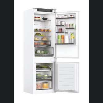 Frigorifer i integruar HAIER HBW5518E, 2 dyer, pa ngricë, ndriçim LED, klasi E, i bardhë, L x H x I (mm) 540x545x1772