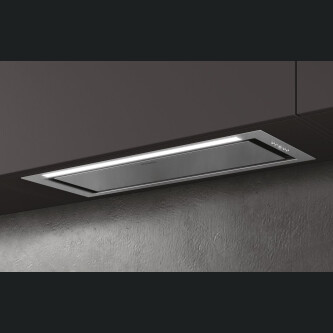 Aspirator i integruar Haier HAPY72ES6X, kontroll elektronik, klasi B,  inox, L x H x I (mm) 714x283x303