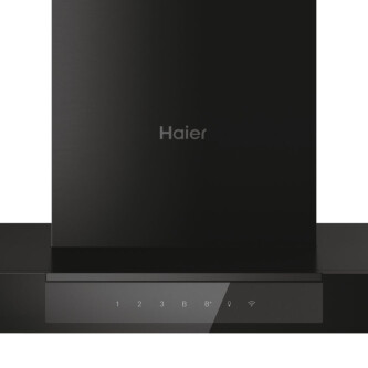 Aspirator muri Haier HATS6DS46BWIFI, Kontroll me prekje, 5 shpejtësi, Klasa A+, E zezë, L x H x L (mm) 600x504x1027