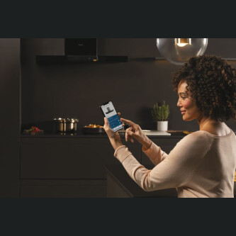 Aspirator muri HAIER HATS9DS46BWIFI, Kontroll me prekje, 5 shpejtësi, Klasa A+, E zezë, L x H x L (mm) 900x504x1027