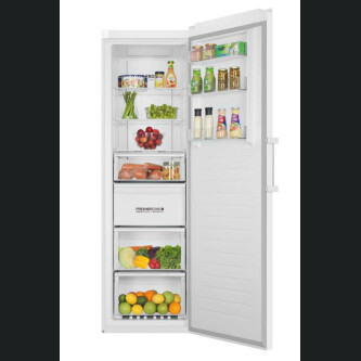 Ngrirës i drejtë Haier H3F-320WTAAU1 Instaswitch i pavarur, Totali pa ngrirje, 330 L, 4 sirtarë, butona me prekje të buta ControlVision plus informacion LED, Klasa D, L x H x I (mm) 595x675x1905