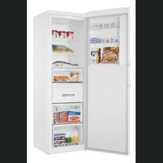 Ngrirës i drejtë Haier H3F-320WTAAU1 Instaswitch i pavarur, Totali pa ngrirje, 330 L, 4 sirtarë, butona me prekje të buta ControlVision plus informacion LED, Klasa D, L x H x I (mm) 595x675x1905