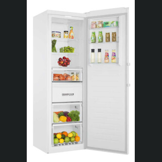 Ngrirës i drejtë Haier H3F-320WTAAU1 Instaswitch i pavarur, Totali pa ngrirje, 330 L, 4 sirtarë, butona me prekje të buta ControlVision plus informacion LED, Klasa D, L x H x I (mm) 595x675x1905