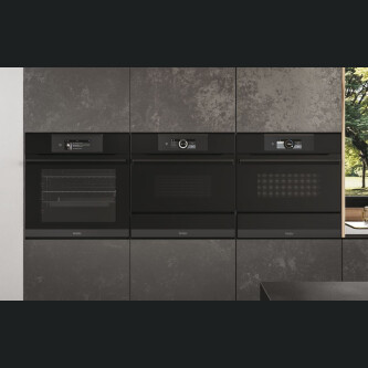 Furrë e kombinuar e integruar me mikrovalë Haier HWO45NB6T0B1, I-Touch Compact Series 6, Microvale - Combi, 34 litra, E zezë