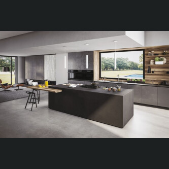 Furrë e kombinuar e integruar me mikrovalë Haier HWO45NB6T0B1, I-Touch Compact Series 6, Microvale - Combi, 34 litra, E zezë