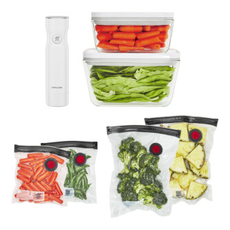 Set fillestar kuti vakumi prej qelqi - Zwilling