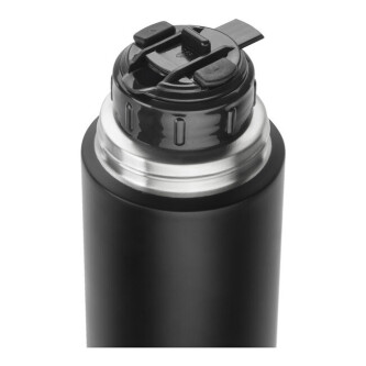 Termos, 1 litër, çelik inox, e zezë - Zwilling