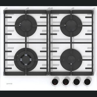 SHOWROOM EXPUS - Furrë me gaz Gorenje GKTG6SY2W, xhami e bardhe, 60 cm