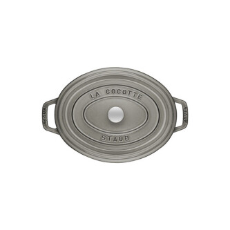 Tenxhere ovale prej hekuri të hedhur 29 cm, ngjyrë grafit-gri - Zwilling
