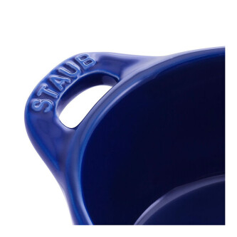 Mini tenxhere 10 cm, e rrumbullakët, blu e errët, prej qeramike - Zwilling