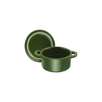 Mini tenxhere 10 cm, e rrumbullakët, jeshile borziloku - Zwilling