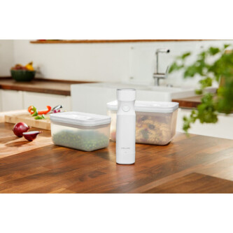 Set Fillestar Vakuumi, plastikë / M/L, 7 pjesë, e bardhë - Zwilling