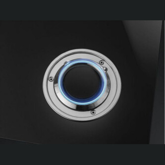 Pllakë me gaz SMEG Dolce Stil Novo Design PVL664CN, 60 cm, e zezë