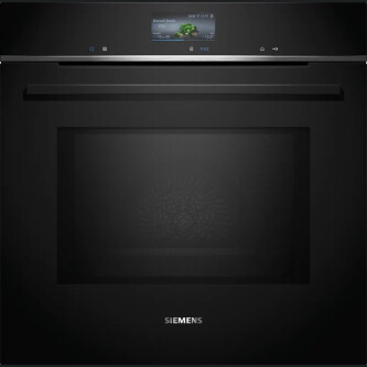 Furrë e integruar iQ700 me funksion mikrovalë Siemens HM776GKB1, 60 x 60 cm e zezë,  inox, 67 litra