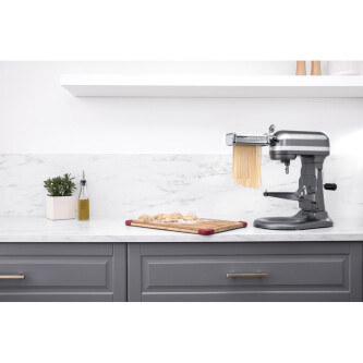 Set i përbërë nga 3 aksesorë për prodhimin dhe prerjen e makaronave KitchenAid, 5KSMPRA