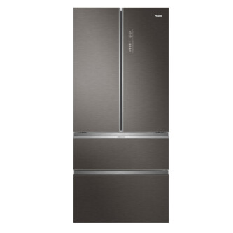 Frigorifer me shumë dyer Haier HB18FGSAAA FD 83 Seria 7, 4 dyer, Pa ngricë, ndriçim LED, Klasa E, Titanium argjend, L x H x I (mm) 830x669x1900