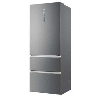Frigorifer Haier A3FE743CPJ, 3D 70 Seria 3 I pavarur, 3 dyer, Pa ngrica, Ndriçim LED, Klasi E, Platinum Inox, L x H x I (mm) 700x675x1906