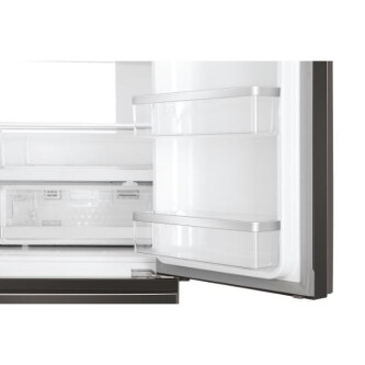 Frigorifer me shumë dyer Haier HB26FSSAAA FD 100 Seria 7.4 dyer, Pa ngricë, ndriçim LED, Klasi E, Titanium argjend, L x H x I (mm) 1005x760x1900