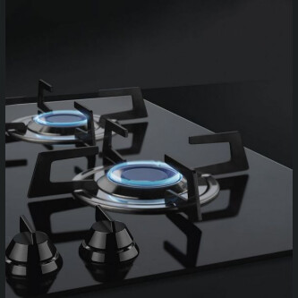 Pllakë me gaz SMEG Dolce Stil Novo Design PVL664CN, 60 cm, e zezë