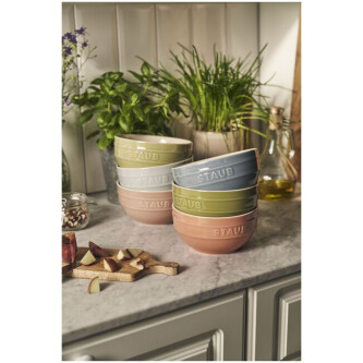 Set tasash Macaron 14 cm, 6 pjesë, prej qeramike - Zwilling