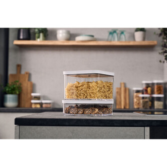 Kutia me vakum CUBE 2L / 21 cm, Transparent-Bardhë - Zwilling