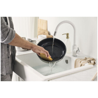 Tigan, 28 cm, çelik inox 18/10, me veshje qeramike anti-ngjitëse. - Zwilling